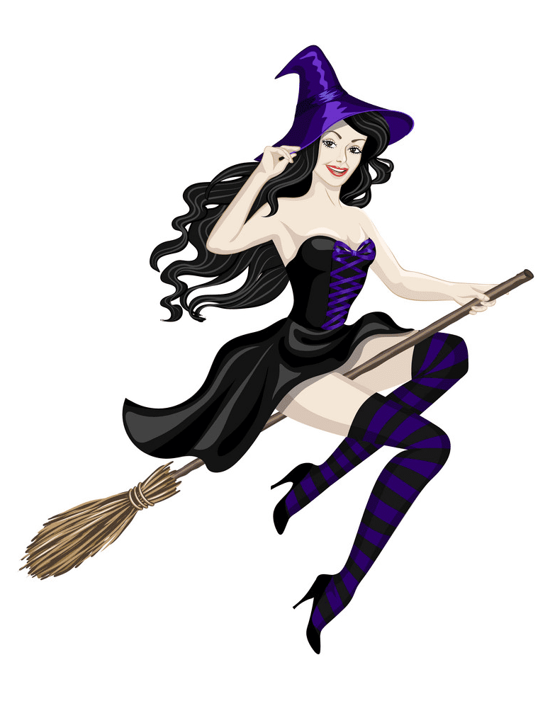Witch clipart 6
