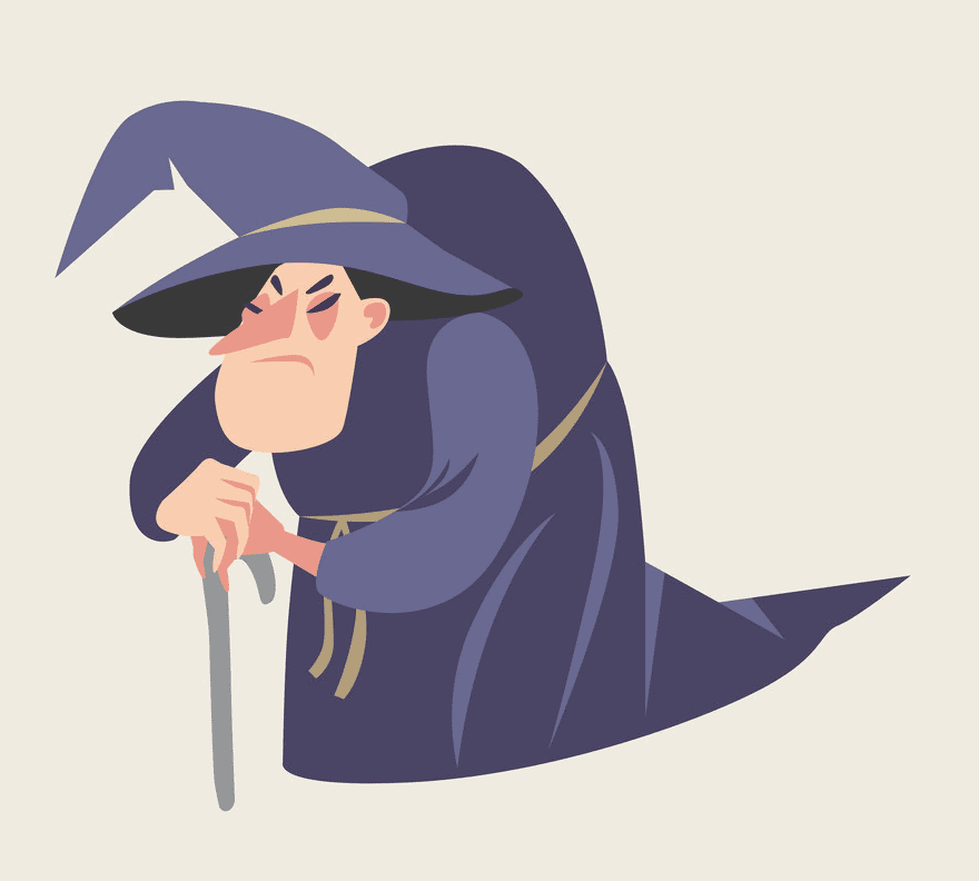 Witch clipart 8