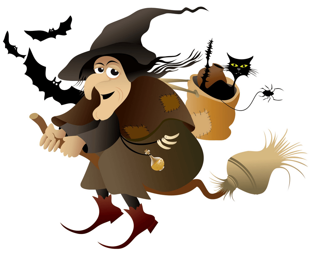 Witch clipart for free