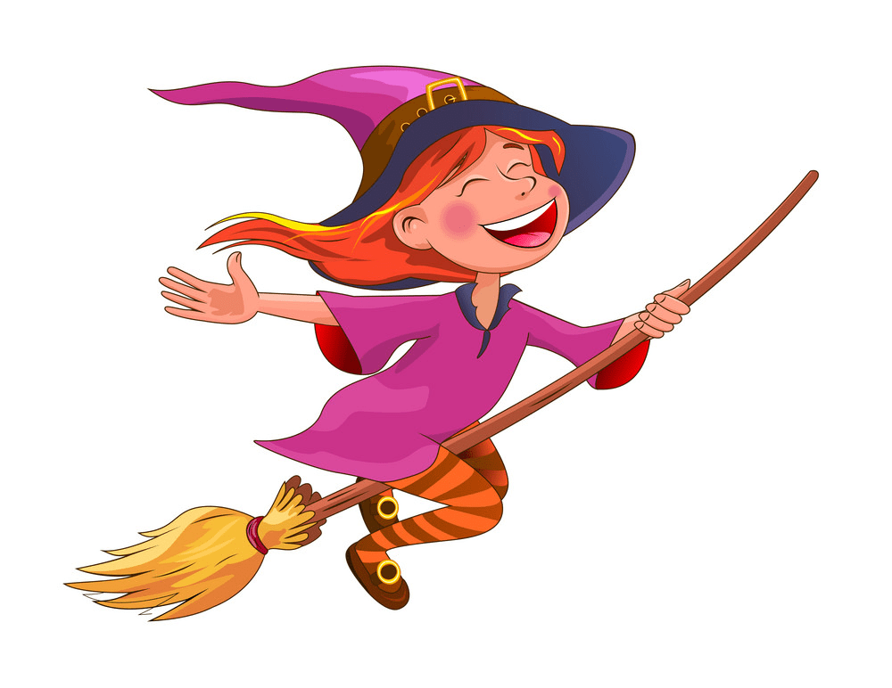 Witch clipart free 1