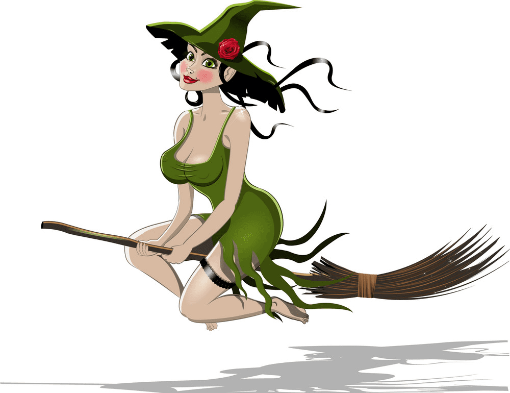 Witch clipart free 2