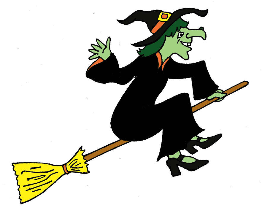 Witch clipart free 3