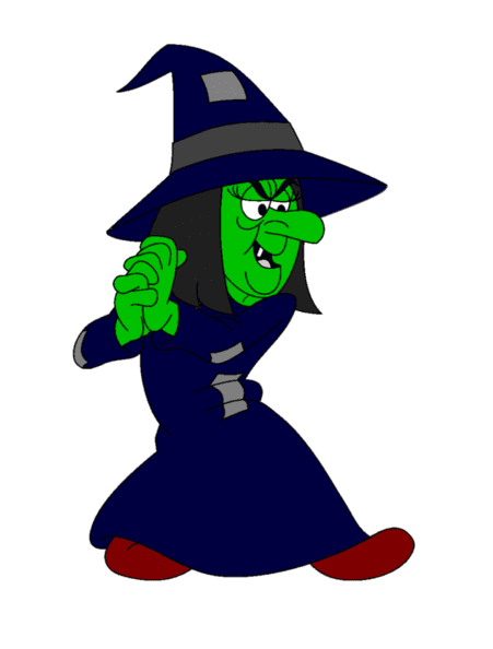Witch clipart free 4