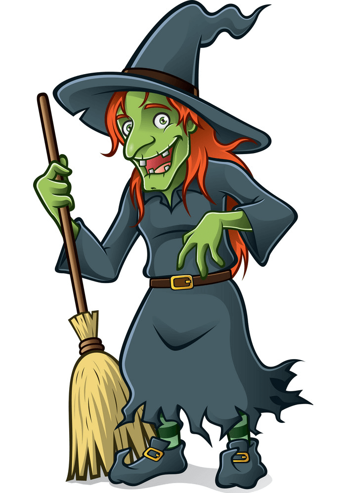 Witch clipart free