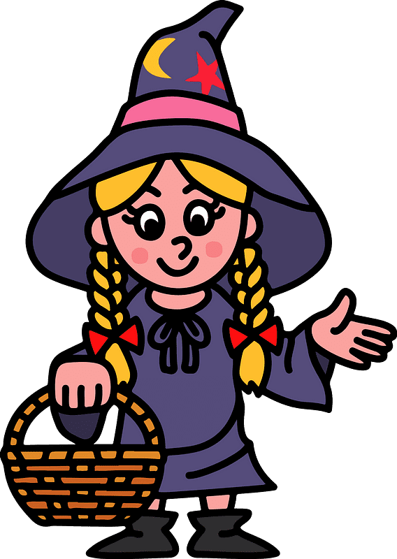 Witch clipart transparent background 10