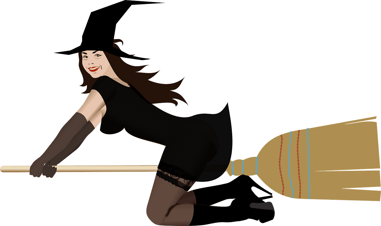 Witch clipart transparent background 12