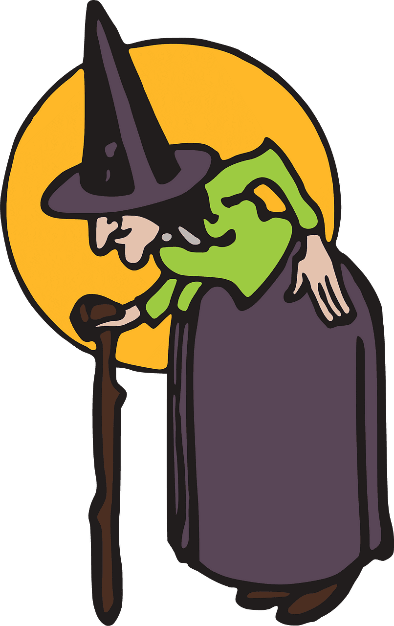 Witch clipart transparent background 2