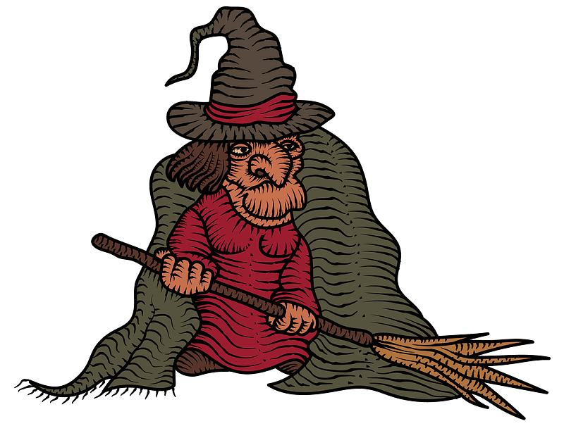 Witch clipart transparent for free