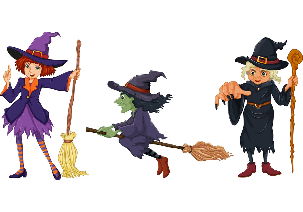 Witches clipart
