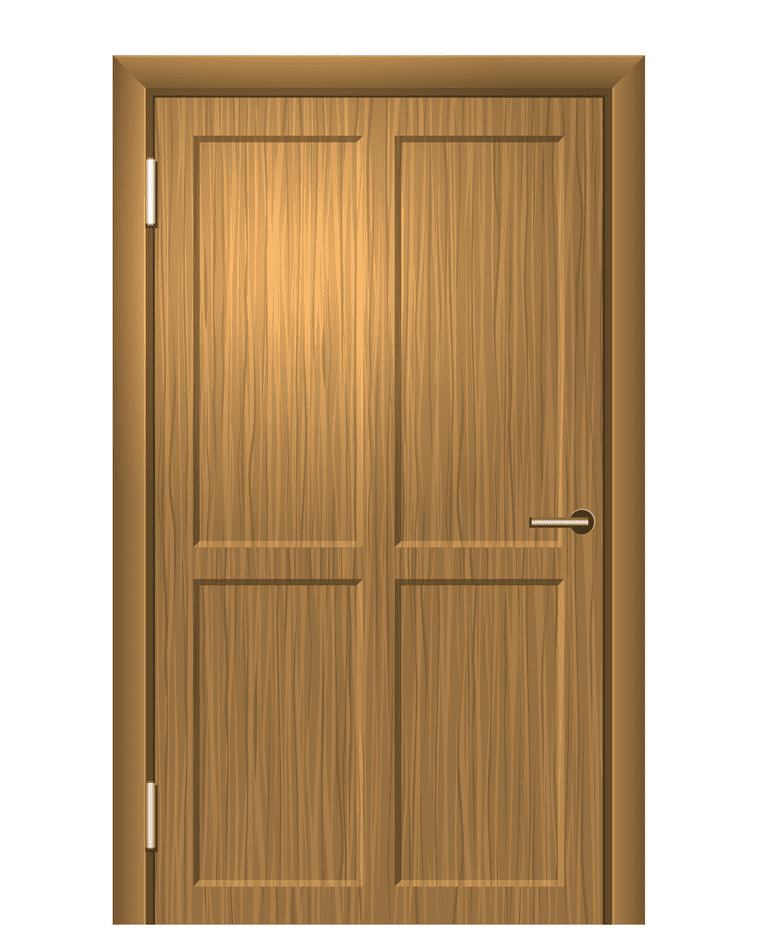 Wooden Door clipart