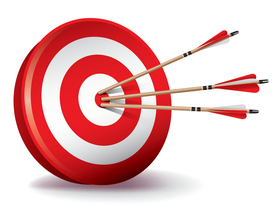 Archery Target clipart for kids