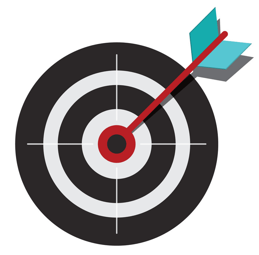 Archery Target clipart free picture