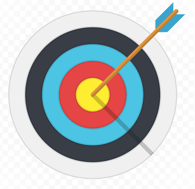 Archery Target clipart images
