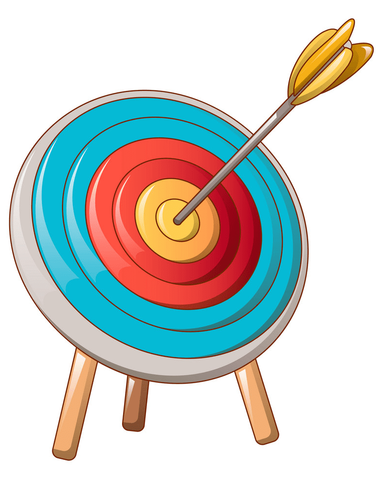 Archery Target clipart picture