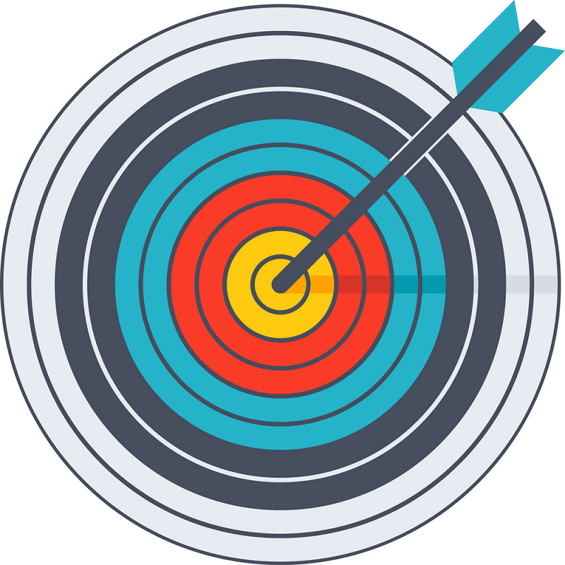 Archery Target clipart png