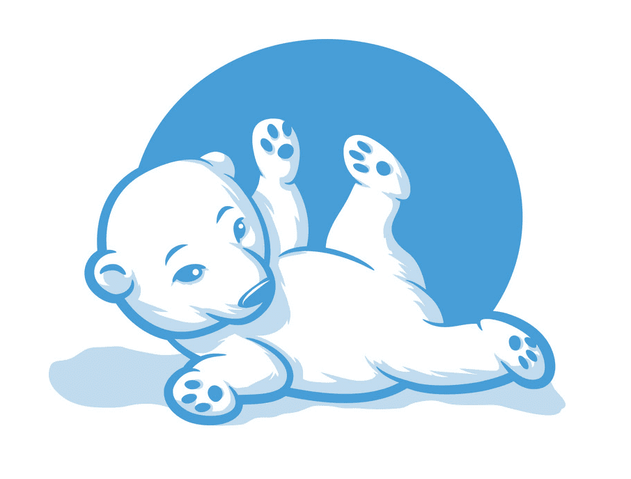 Baby Polar Bear clipart png image