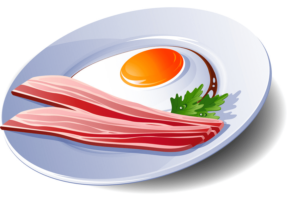 Bacon and Egg clipart free
