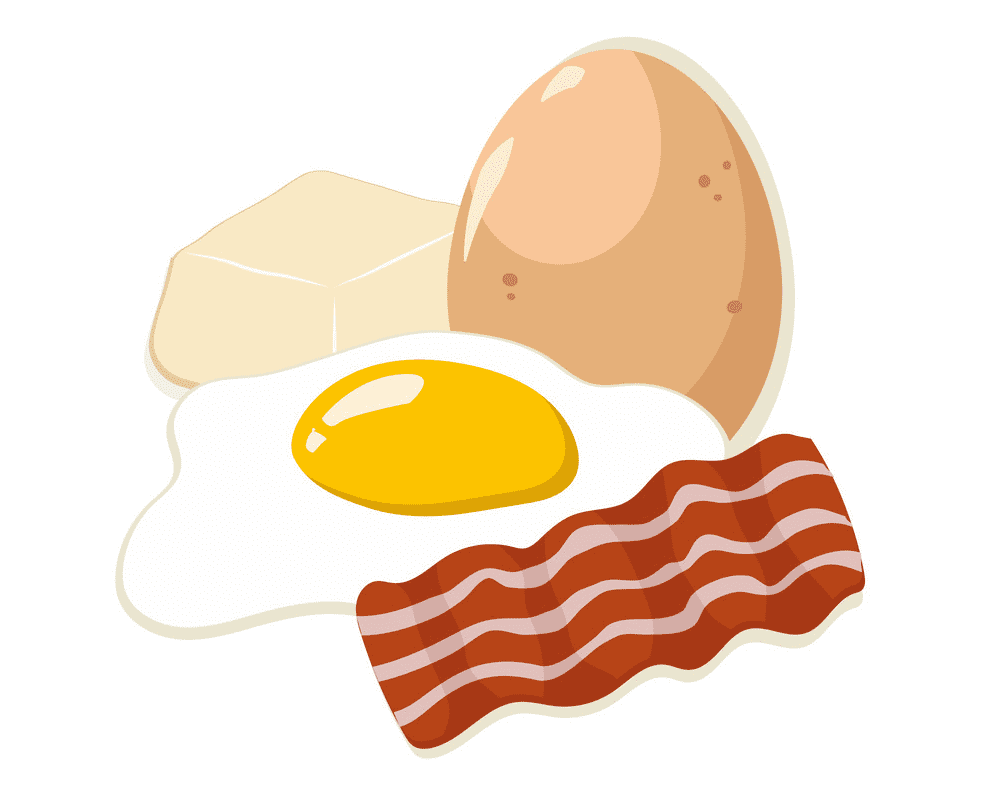 Bacon and Eggs clipart picture