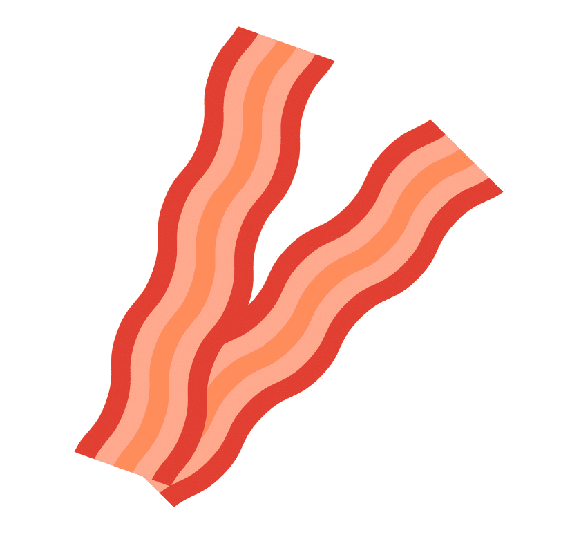 Bacon clipart for kids