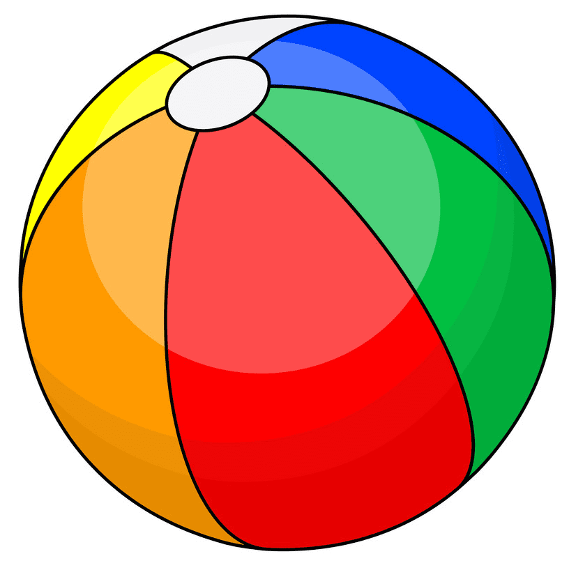 Beach Ball clipart png image