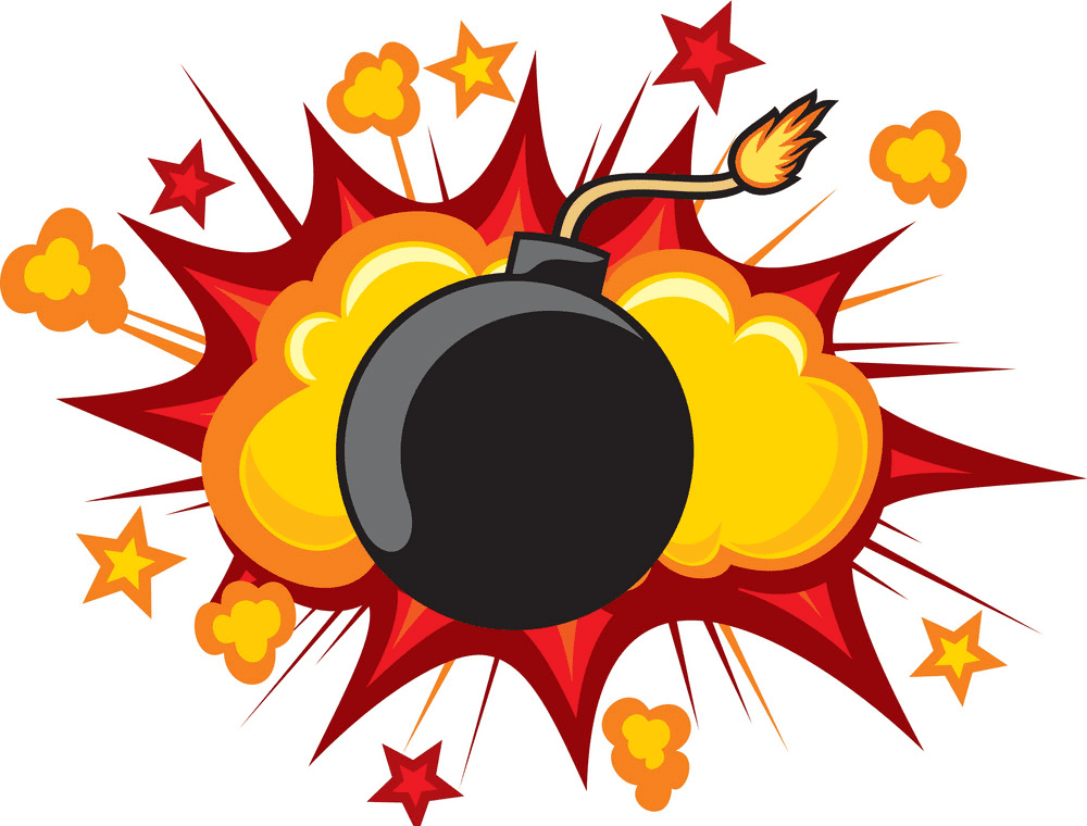 Bomb Explosion clipart for free
