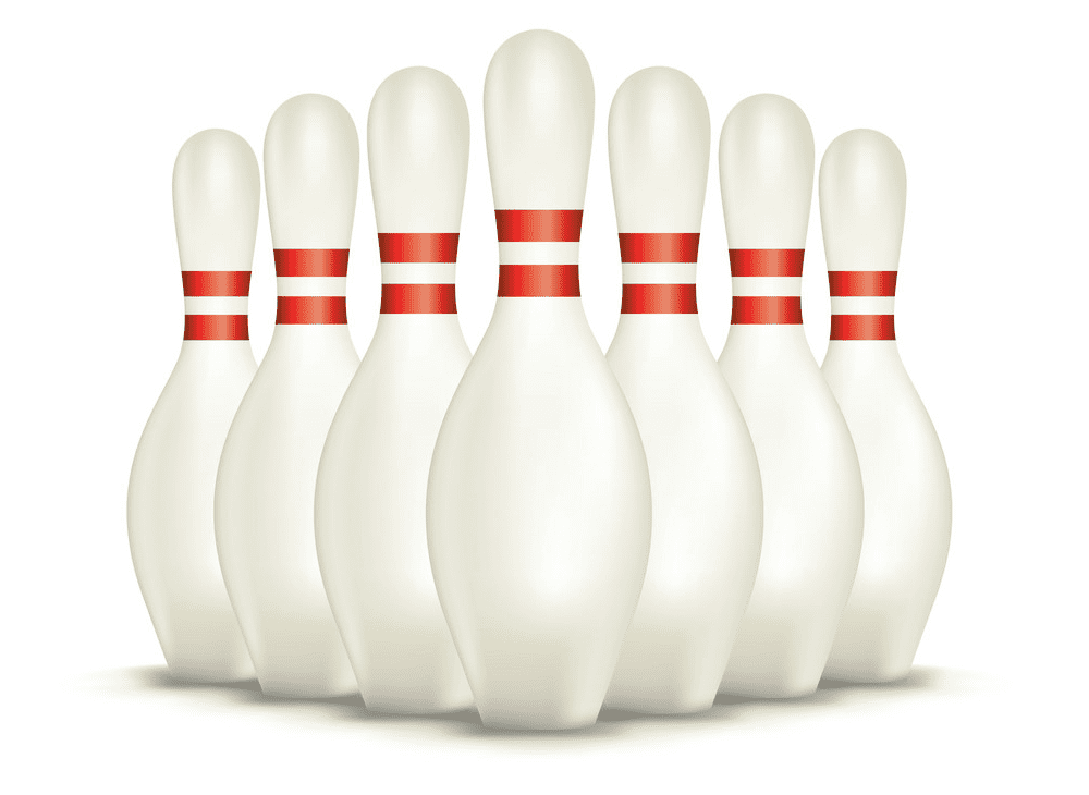 Bowling Pins clipart free