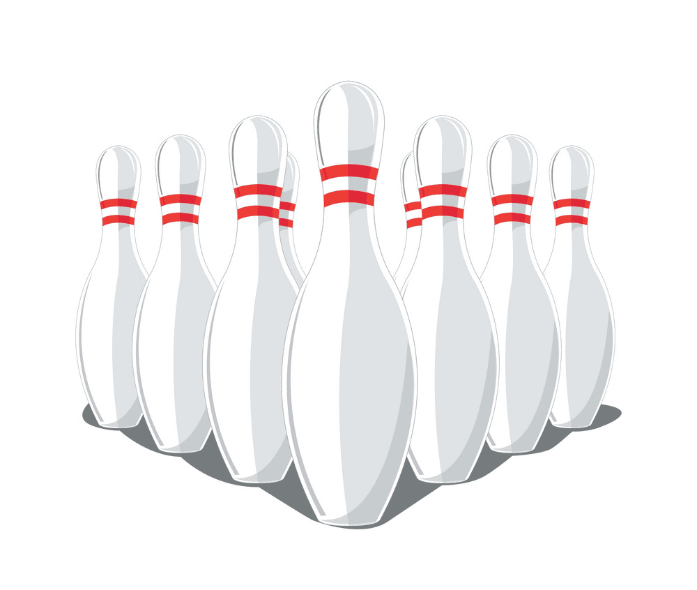 Bowling Pins clipart images