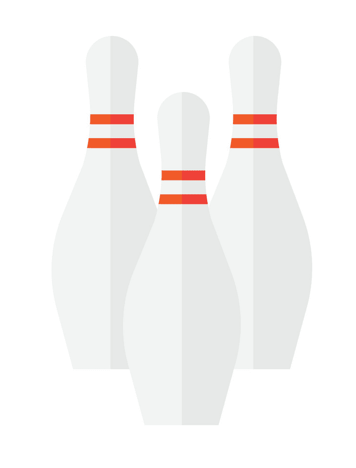 Bowling Pins clipart png
