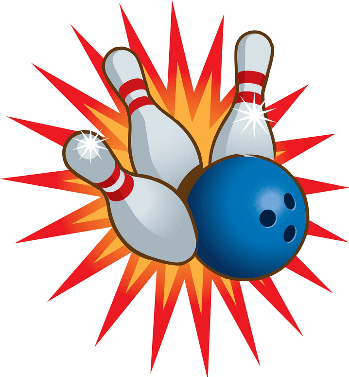 Bowling clipart for kid