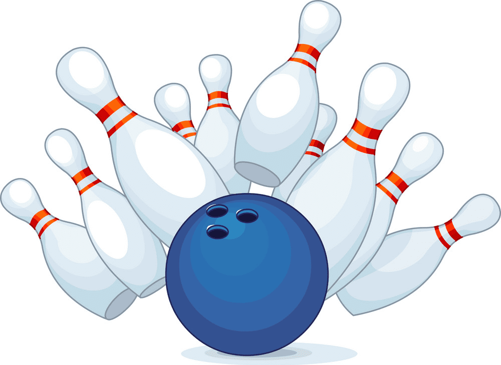 Bowling clipart free