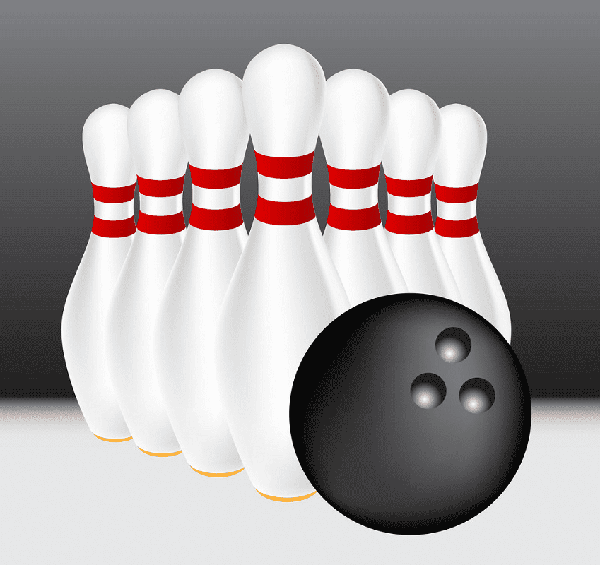 Bowling clipart image
