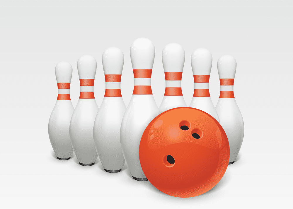 Bowling clipart images