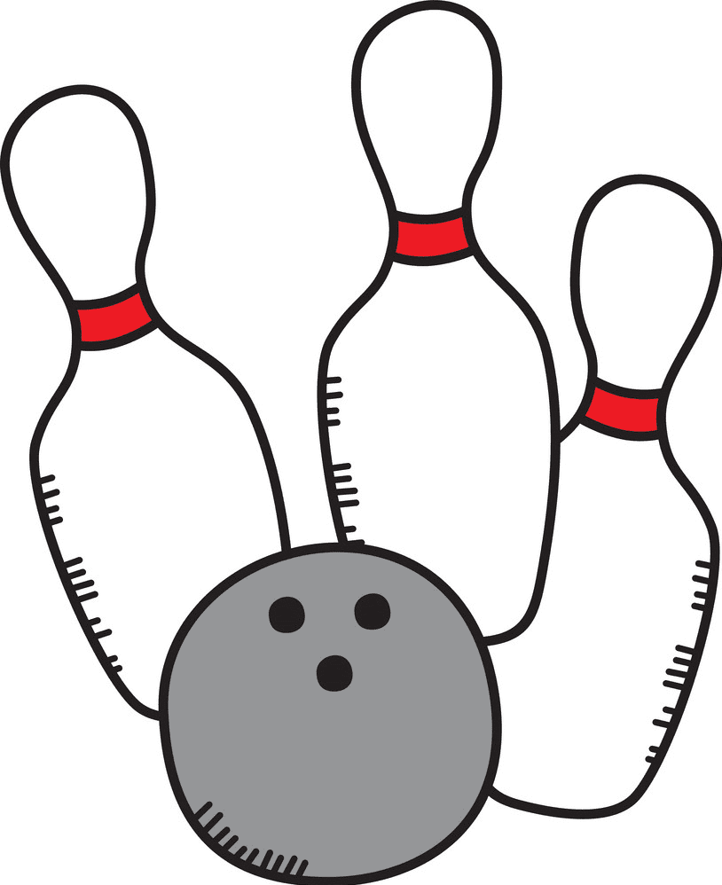 Bowling clipart png download