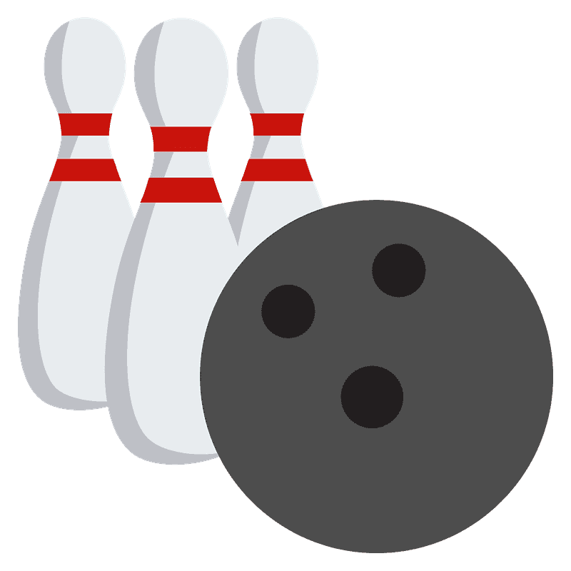 Bowling clipart transparent for kid