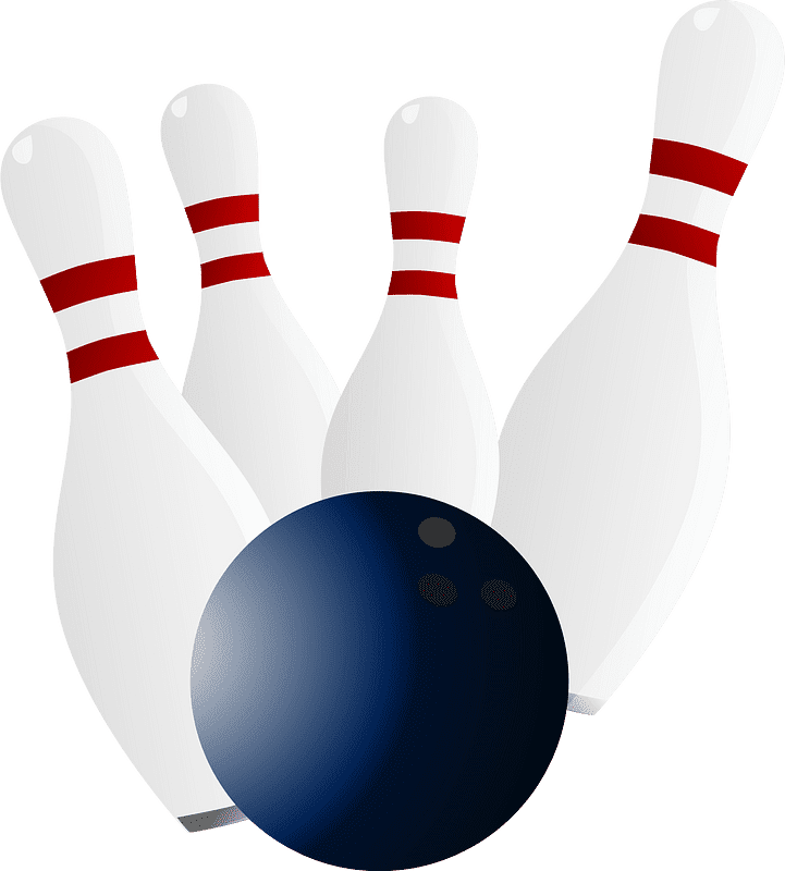 Bowling clipart transparent free