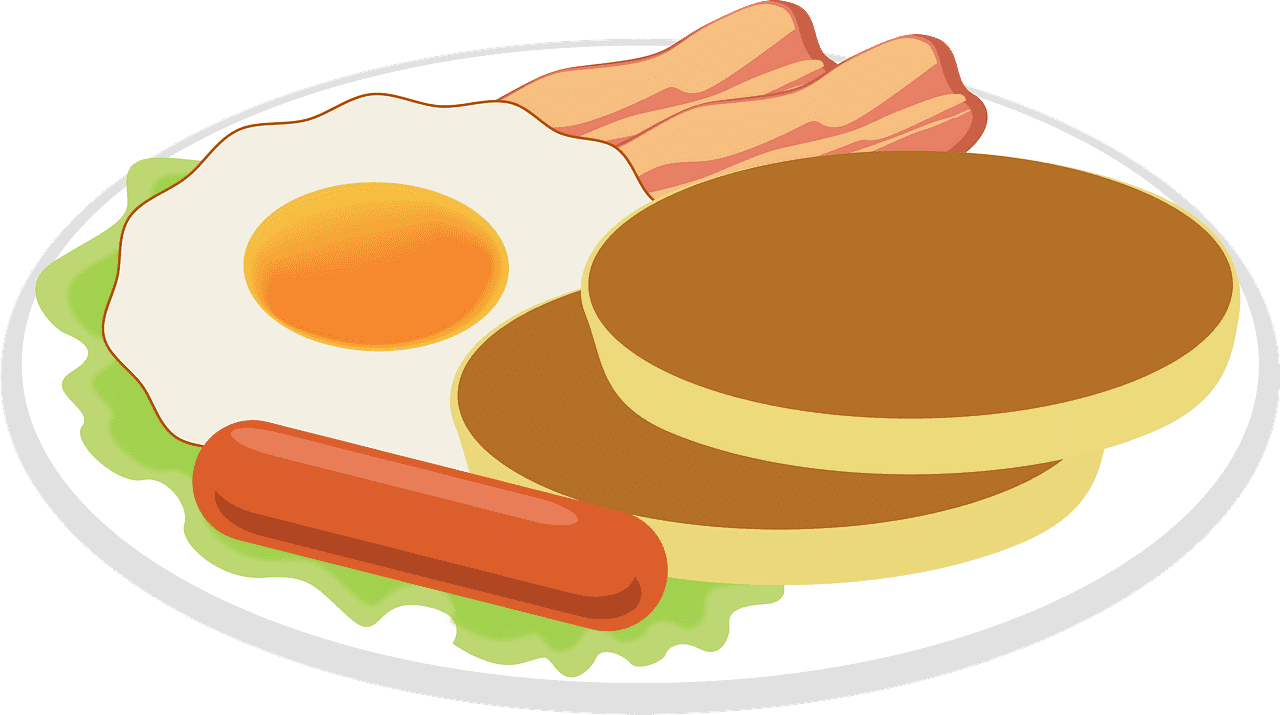 Breakfast clipart transparent background 7