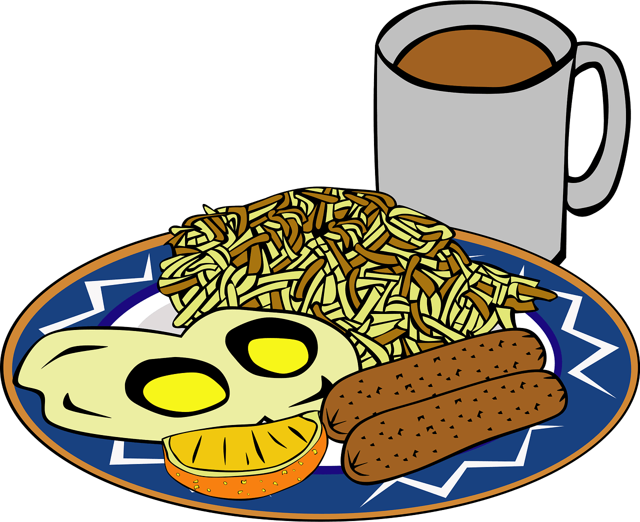 Breakfast clipart transparent images