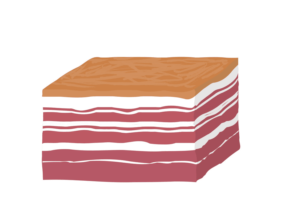 Clipart Bacon for kid