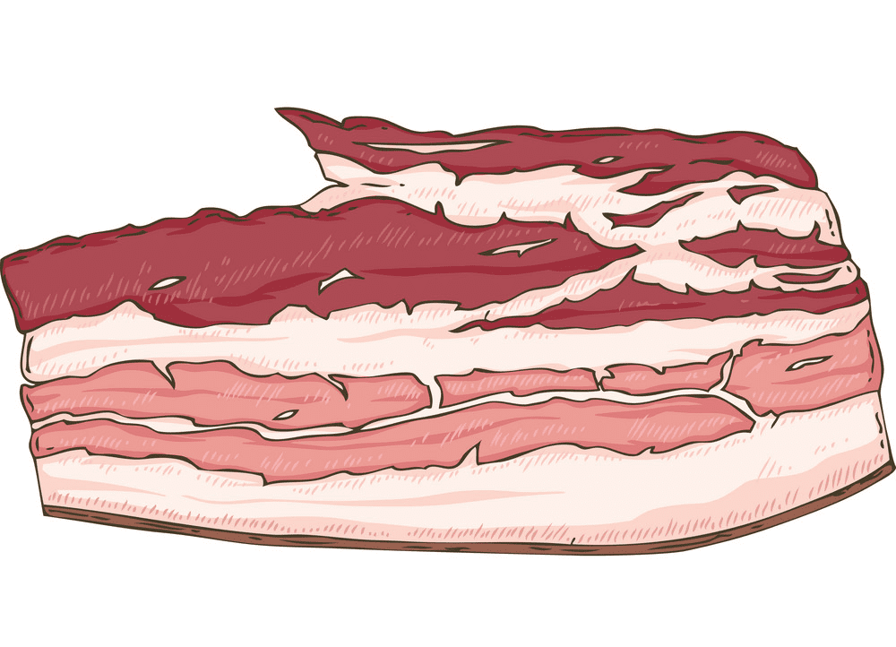 Clipart Bacon for kids