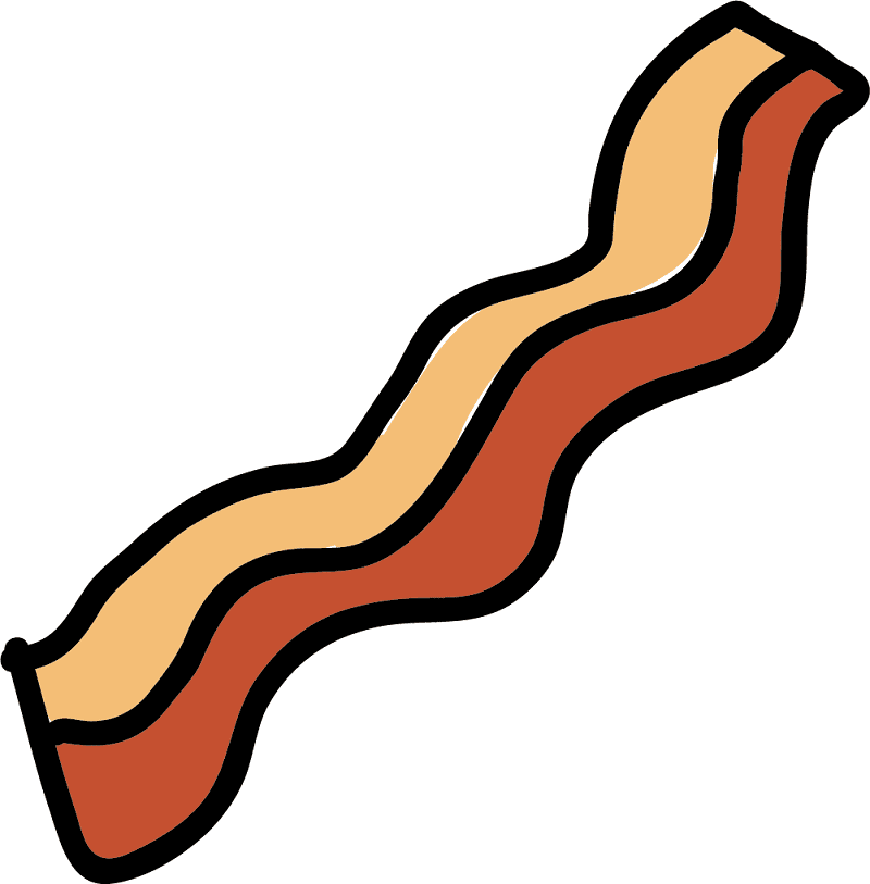 Clipart Bacon png free
