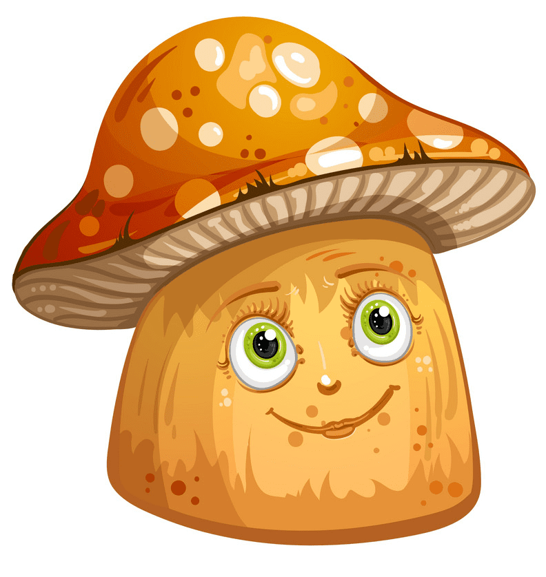 Cute Mushroom clipart download