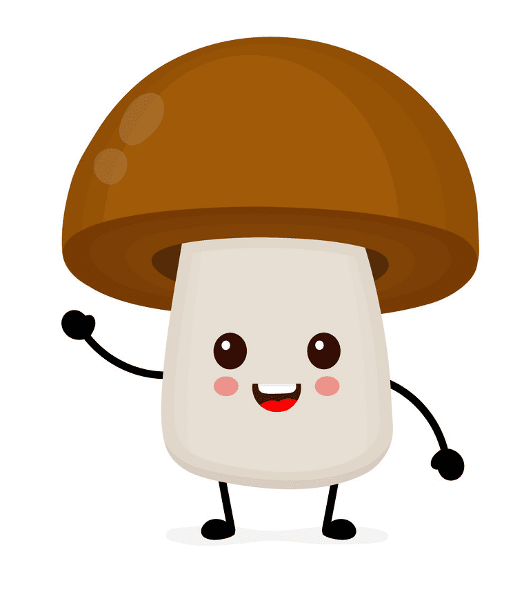 Cute Mushroom clipart free