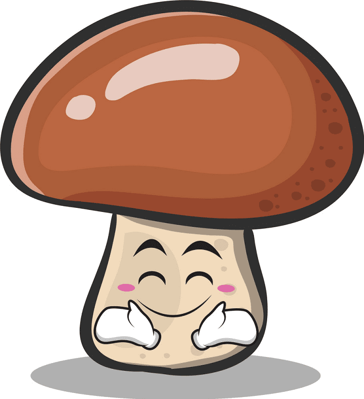 Cute Mushroom clipart png image