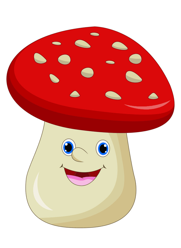 Cute Mushroom clipart png