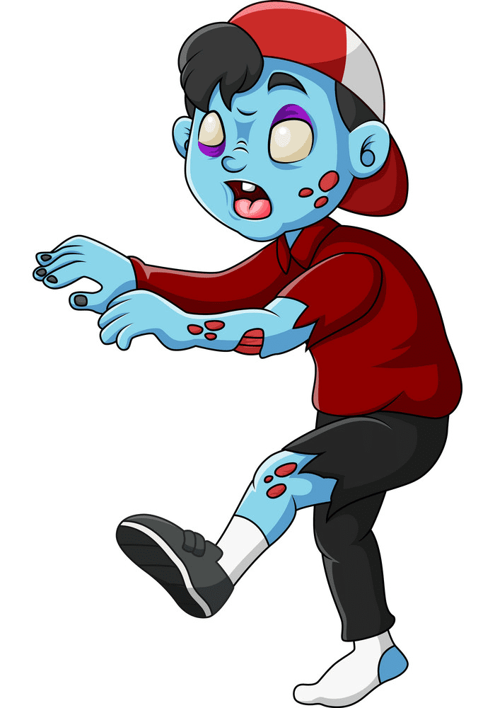 Cute Zombie clipart free