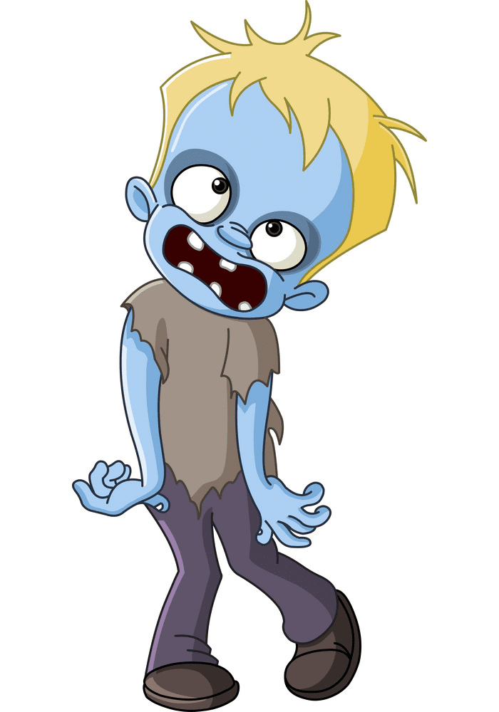 Cute Zombie clipart image