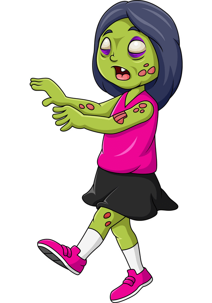 Cute Zombie clipart png