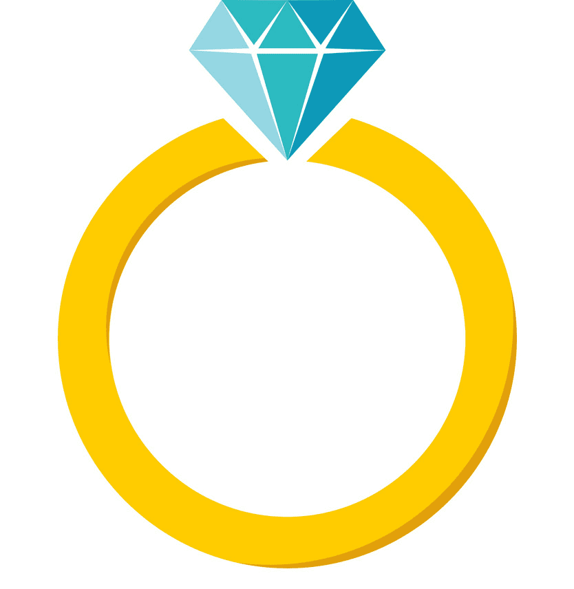 Diamond Ring clipart 7