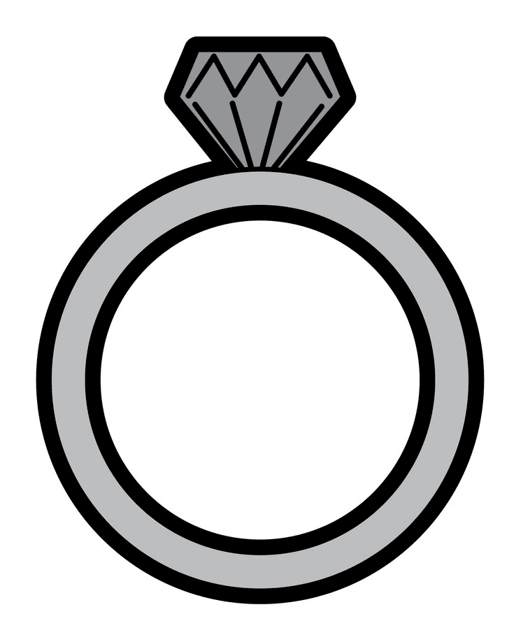 Diamond Ring clipart free download