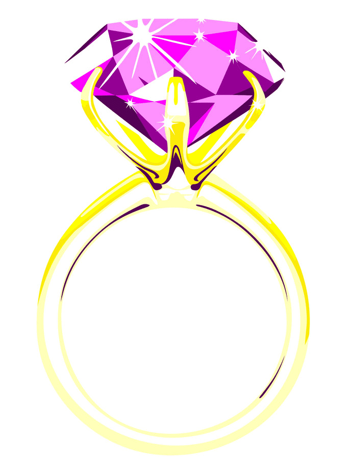 Diamond Ring clipart free images